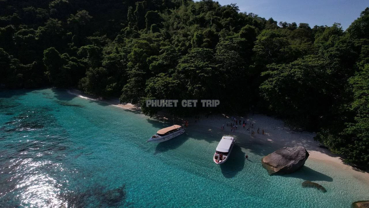 Симиланские острова на катере из Као Лак